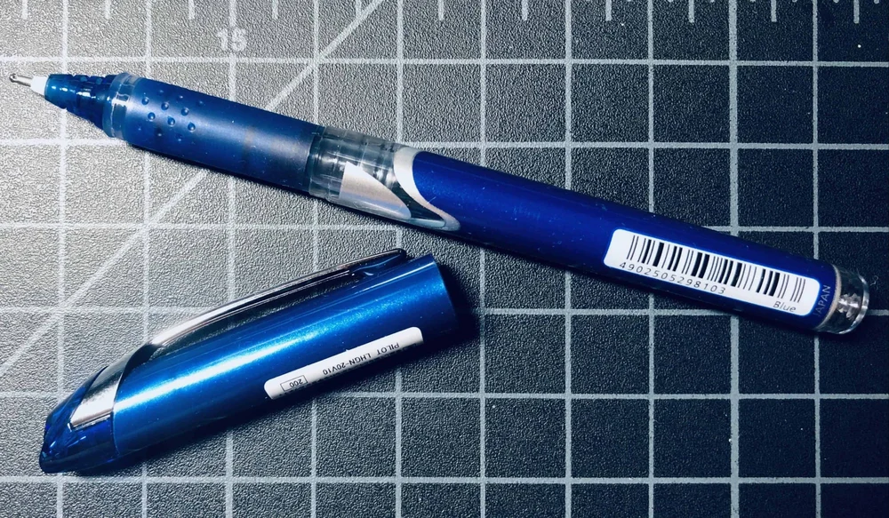 [P5314] Pilot Ball Pen Hi-techpoint V10 Grip 1.0mm Blue