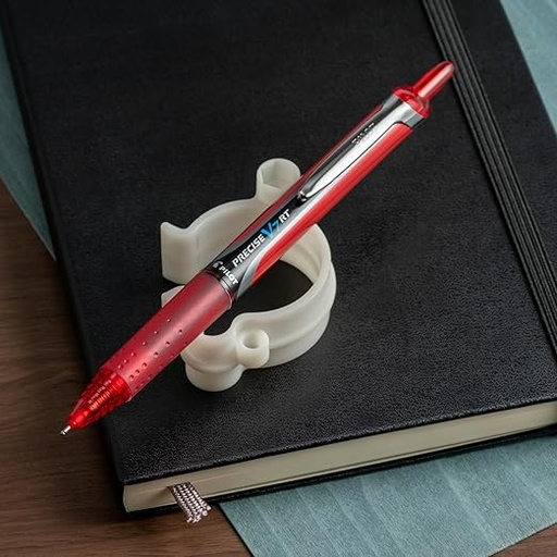 [P5324] Pilot Pen Hi-techpoint V7-RT 0.7mm Grip Red (B12)