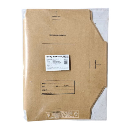 [P4620] Oddy Notebook Cover Die Cut Printed 12x18-Pack Of 20