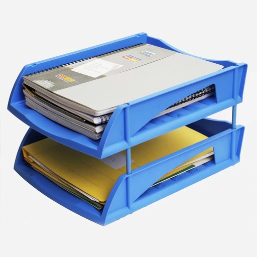 [P5444] Kebica Paper Tray, File Tray-Set Of 2 Pc (No.2030)