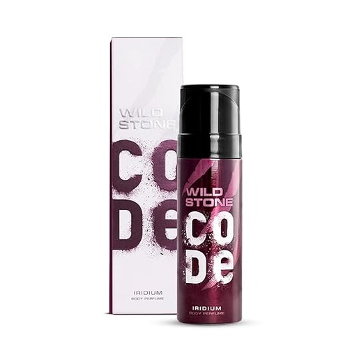[P5530] Wild Stone Code Body Perfume Spray 120ml / 97g (Iridium)