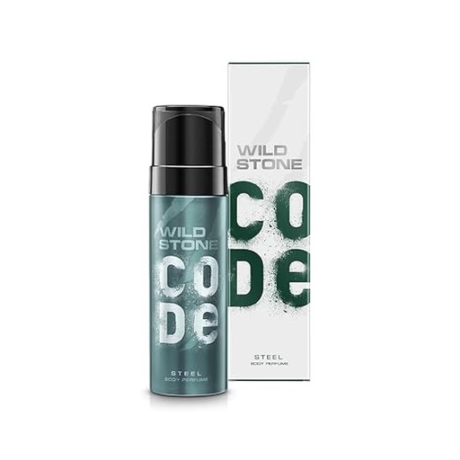 [P5534] Wild Stone Code Body Perfume Spray 120ml / 97g (Steel)