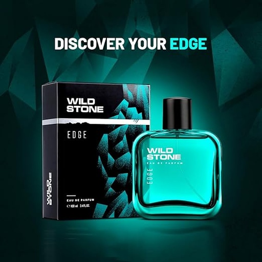 [P5546] Wild Stone Premium Long Lasting Eau De Perfume 100ml (Edge)