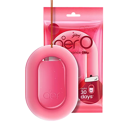[P5582] Godrej Aer O Hanging Car Air Freshener-Rose Blossom 7.5g (B60)
