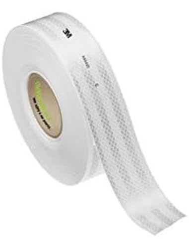 [P5646] Kansuee Reflective Radium Tape White 2 Inch 48mm x 22 Meter