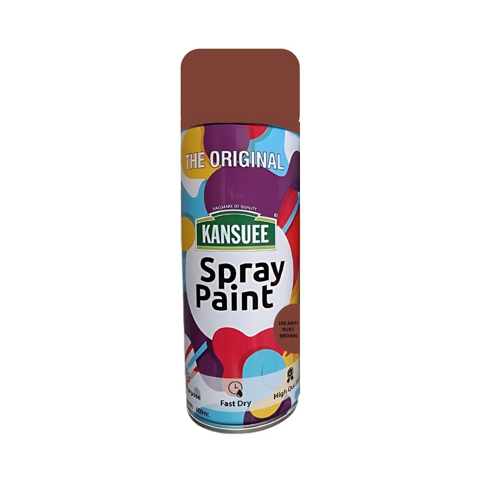 [P5706] Kansuee Spray Paint 400ml (142 Anti-Rust Brown)