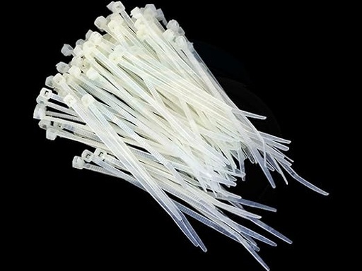 [P3807] Locking Cable Ties 3.6x200mm-Pack Of 100