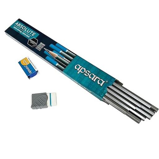 [P3359] Apsara Absolute Premium Pencils-Pack Of 10 (B360)