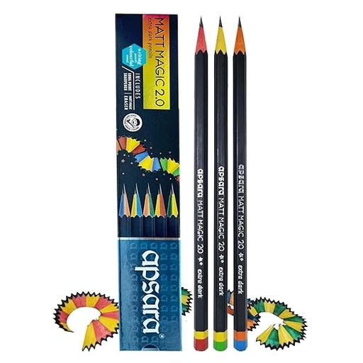 [P3358] Apsara Matt Magic Pencils-Pack Of 10 (B360)