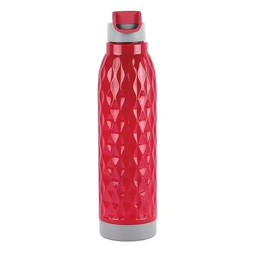 [P5916] Cello Puro Wave Plastic Insulated Water Bottle 900ml (B80)