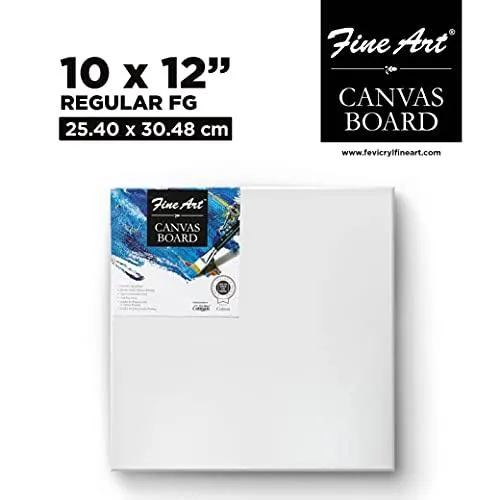 [P5948] Pidilite Fevicryl Fine Art Canvas Board 10x12 (B10)