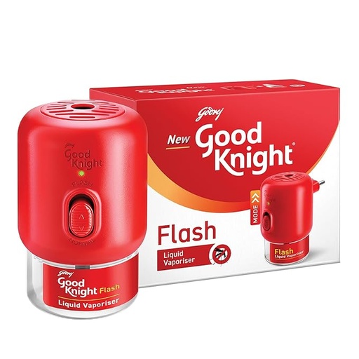 [P6012] Godrej Good knight Flash Combo Machine+Refill 45ml