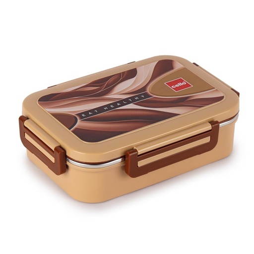 [P6056] Cello Esquire Insulated Lunch Box with Stainless Steel Inner (B40) 