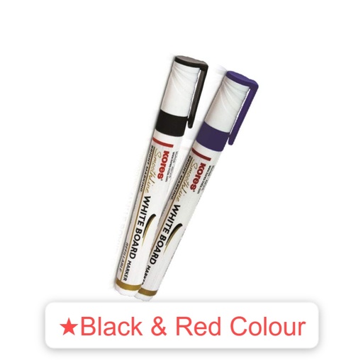 [P4207] Kores White Board Marker Pen-Pack Of 2