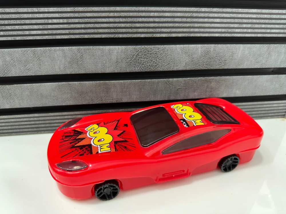 [P6088] Pencil Box Compass Hy Speed Car