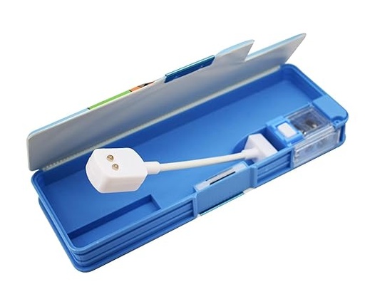 [P6096] China Pencil Box Compass with LED Light-No Guarantee/No Warranty (B24)