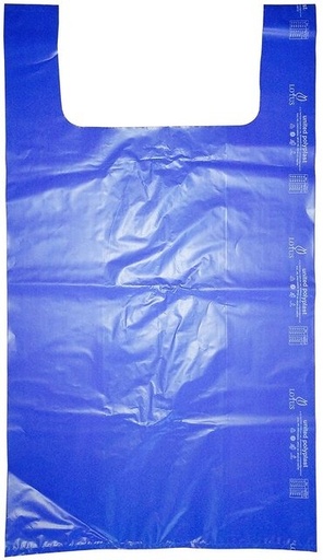[P6162] Blue Jumbo Plastic Carry Bag 27x30 (1kg)