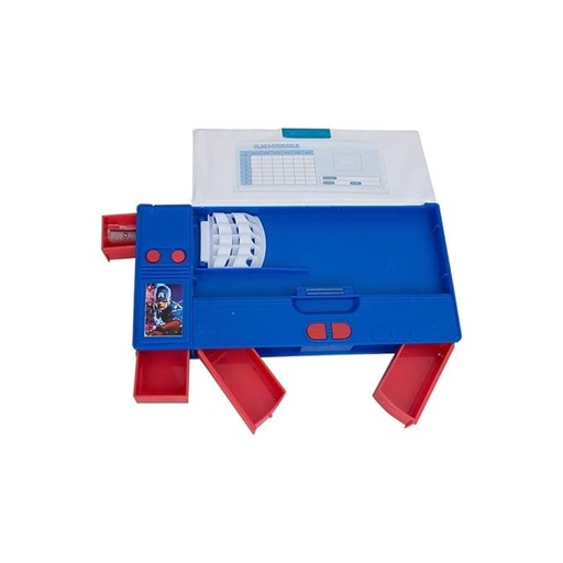 [P6100] JCC-2070 Jumbo Magnet Pencil Box 4 Button-No Guarantee/No Warranty (B24)