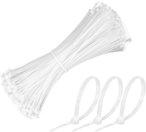 [P6212] Locking Cable Tie 3.6x150mm-Pack Of 100