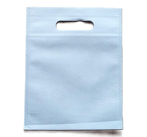 [P6190] 14x19 Non Woven D Cut Carry Bag-Pack Of 100