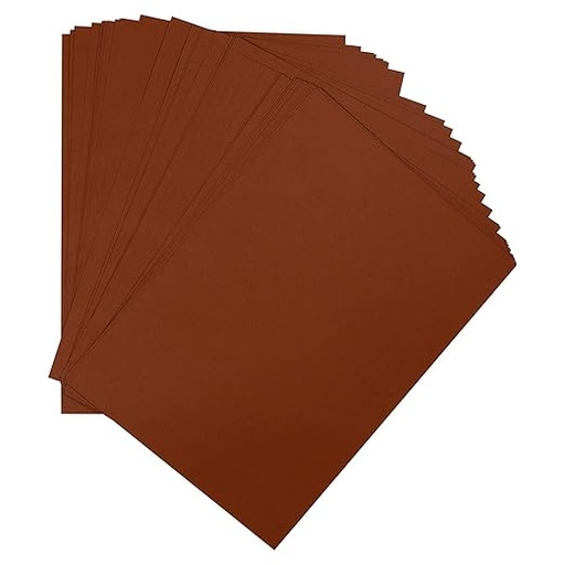 [P3859] Brown Pastel Paper A3 160 Gsm-Pack Of 20 (B120)