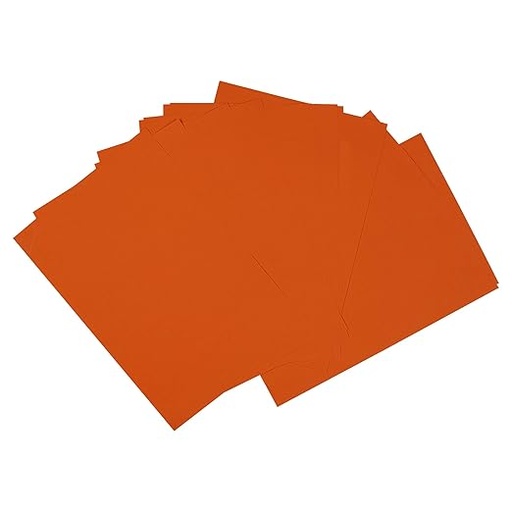 [P3862] Dark Orange Pastel Paper A3 160 Gsm-Pack Of 20