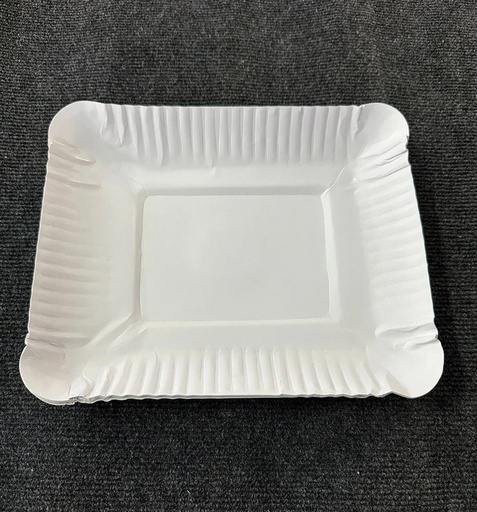 [P6354] Paper Plates 7x7 Inch Square FBB-Pack Of 25 XXX