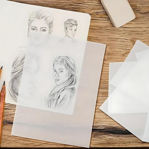 [P1845] Utoplex Tracing Butter Paper 25x36 90/95 Gsm-Pack Of 20