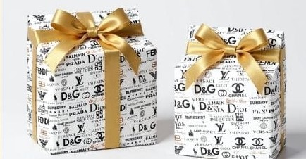 [P6410] Chromo Gift Wrapping Paper (328 No.) 19.75x27.5-Pack Of 25 (B75)