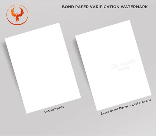 [P6502] Excel Bond 100 Gsm Single Side A4 Letterhead 1000 Pcs