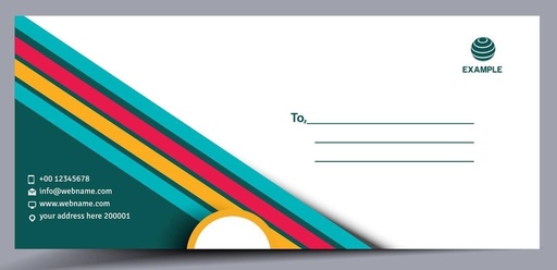 [P6586] Sunshine 100 Gsm 9.5x4.25 Single Side Cover Print 1000 Pcs