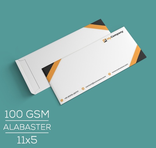 [P6612] Alabaster (Navigeter) 100 Gsm 11x5 Cover Print 1000 Pcs