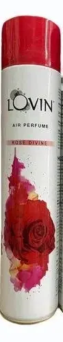 [P3242] Lovin Air Perfume Room Freshener Rose Divine 234ml / 125gm (B48)
