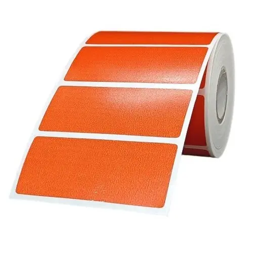 [P4317] Orange 70mmx30mm/1up (2.8x1.2 Inch) 1515 Sticker Ribbon Barcode Label (B48)