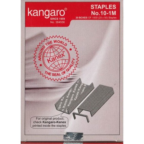 [P2702] Kangaro Stapler Pin No.10-Pack Of 20