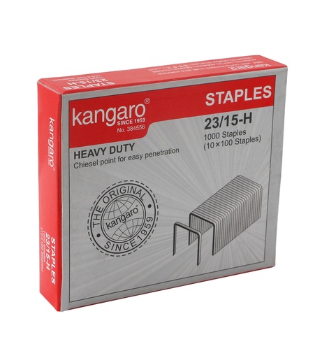 [P2710] Kangaroo Stapler Pin 23/15-Pack Of 10