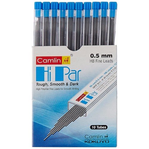 [P3378] Camlin Mechanical Pencil Lead Refills 0.5 mm (Pack Of 10)