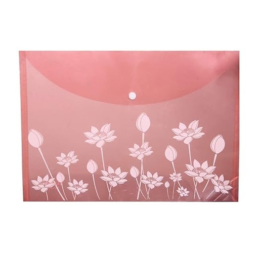 [P2992] Vivid My Clear Bag Flower Design-Pack of 20 (MC1900F)