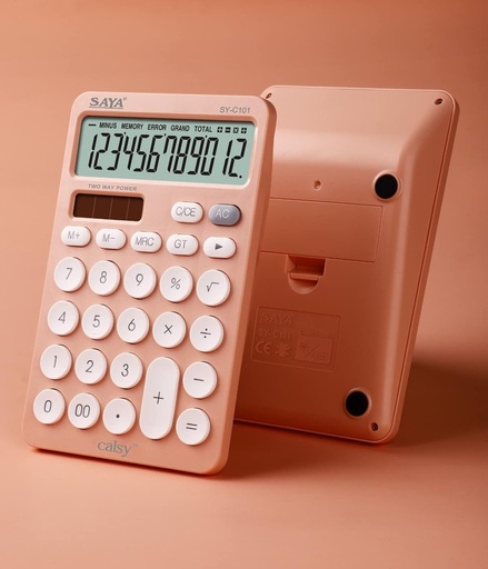 [P4480] Saya Calculator SY-C101 (12 Digit) Calsy XXX