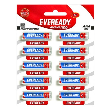 [P4266] Eveready Battery Blue AAA 912 (Pack Of 10)