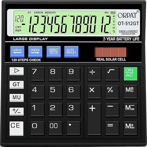 [P4452] Oreva Calculator OR-512GT 12 Digit (B10)