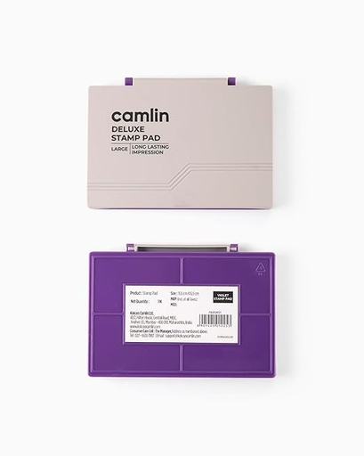 [P3150] Camlin Stamp Pad Medium Blue No.2 110x69mm (B10)