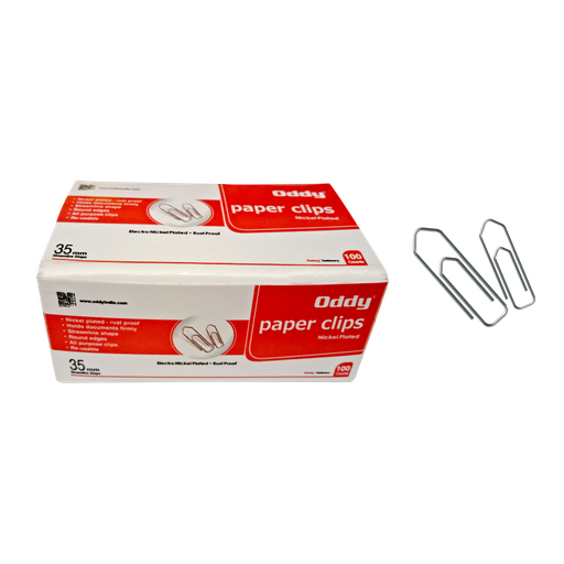 [P3310] Oddy Paper Clips U Pin 35mm (B100)
