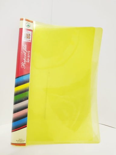 [P2962] Redking Report File With Pocket F/S-Pack Of 10