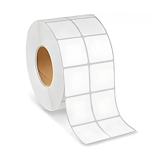 [P4334] Ribbon Barcode Label 38mmx38mm/2up (1.5x1.5 Inch) 1950 Label