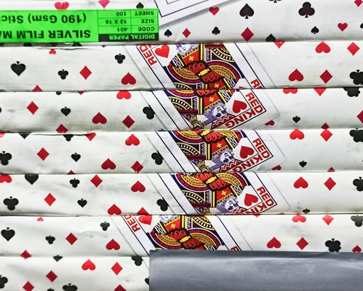 [P1658] 12 X 18 Silver Film MattXXX