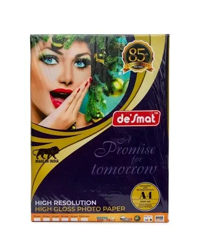 [P4410] Desmat Photo Paper Glossy A4 210 Gsm Pack Of 20 (B40)