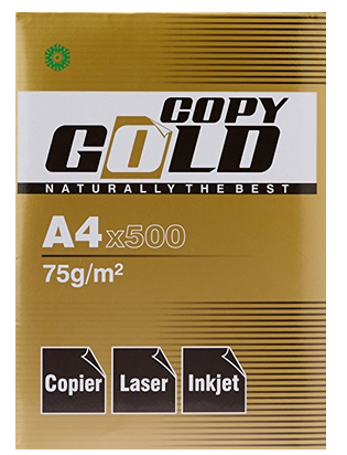 [P1762] Copy Gold A4 75 Gsm 2.34 Kg (B10)