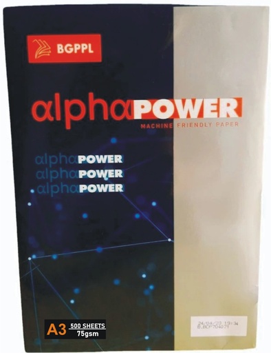 [P1826] Alpha Power A3 75 Gsm 4.7 Kg (B5)