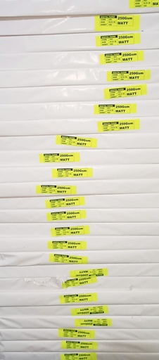 [P1654] 12X18 250 Gsm Matt 7 Kg-Pack Of 200
